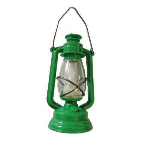 Lámpara de lectura verde