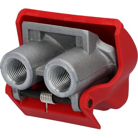 Attelage de remorque : tête d'attelage rapide M16 x 1,5 pour camion/remorque (1/5)