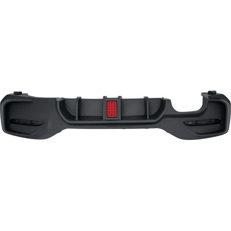 Black Rear Lip Splitter for BMW 1 Series F20 F21 M Sport 2015-2019 Carbon (1/5)