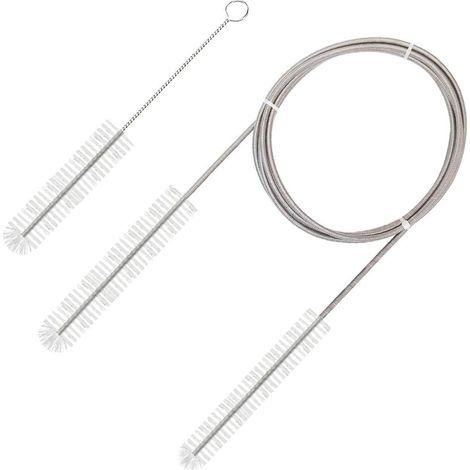 Ressort déboucheur canalisation blanc 200 cm, éviers cuisine et douche (1/4)