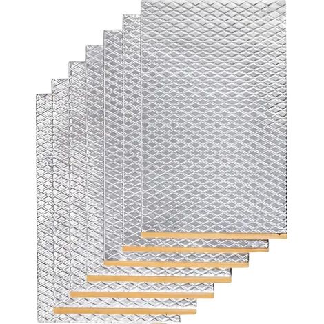 Schalldämmmatte, 3-Schicht-Struktur, Wärmeisolierungseigenschaften, Rot (1/2)
