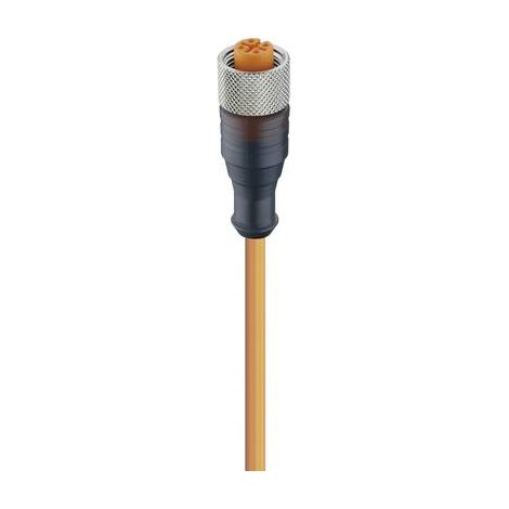 Lumberg Automation 11364-1 Connettore confezionato per sensore o attuatore M12 Presa dritta 5.00 m Numero di poli: 3 1