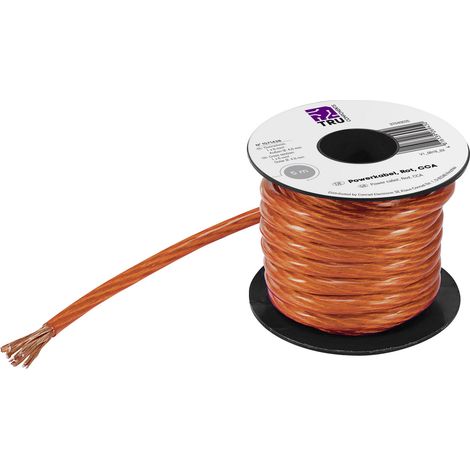 TRU COMPONENTS 1567039 Massekabel  1 x 35 mm² Rot 5 m