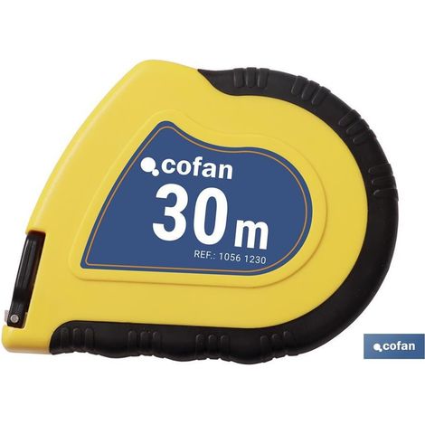 Ruban à mesurer en acier enduit Nylon 50 mètres
