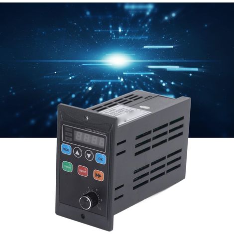 Mini-onduleur pour moteur 400 W, entrée monophasée 176-264 V, sortie triphasée 0-220 V (1/5)
