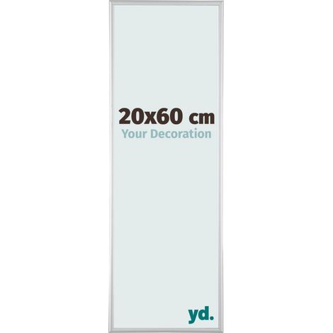 yd. - Cadre photo 20x60 - Argent Mat - Aluminium - Kent
