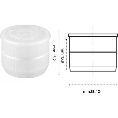 Sottotappo Plastica Tappi Corona Cf.pz.200 (1/2)