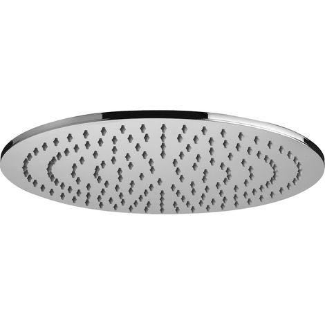Soffione doccia in ottone colore cromo modello tondo Ø300 mm Paffoni Light ZSOF079CR  Cromo