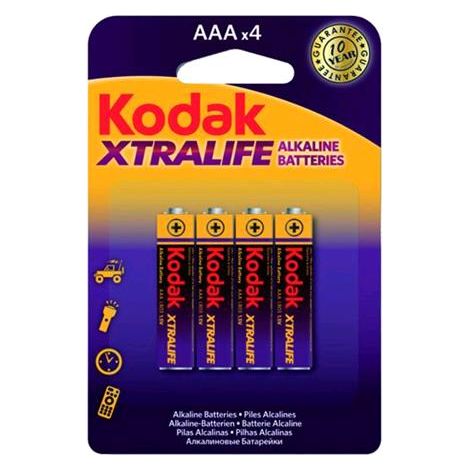 Pile Kodak Alkaline Xtralife Ministilo 4Pz Aaa