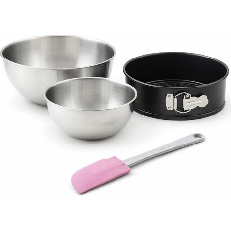 Set de 4 ustensiles de pâtisserie moule à gâteaux 2 bols et spatule pâtisserie Spécial crountries Spécial crountries Zenker Spécial crountries (1/5)