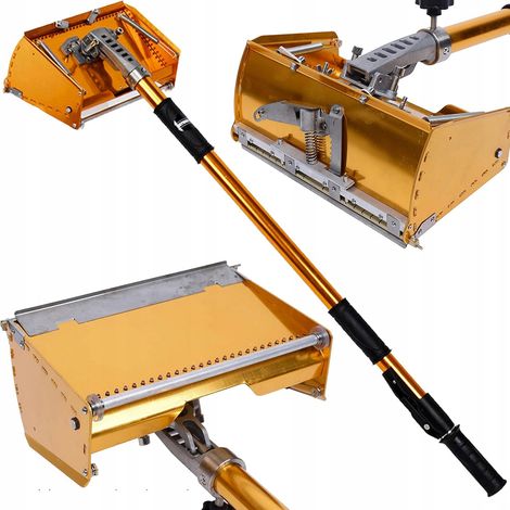 Plaster Box ProFlex – Dispositivo per Giunzioni Cartongesso  3 kg  250 mm  Manico Telescopico 100–162 cm  Testa Regolabile