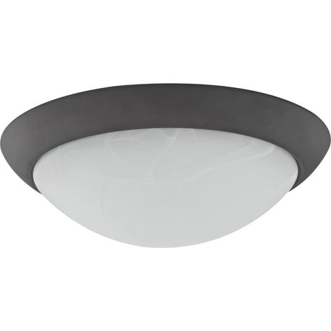 Dimmable LED Flush Mount Ceiling Light Bronze (1/3)