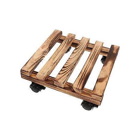 1 Stück dekoratives Blumentopfregal aus Holz für den Balkon