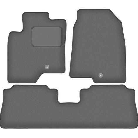 Tappetini auto in velluto color grafite per: Chevrolet Captiva SUV (2006-2017) (1/5)