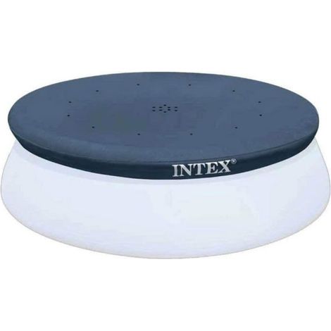 1 Bâche piscine ronde 3,05 m, protection solaire, bâche sécurité, pour piscine tubulaire ou gonflable (1/5)