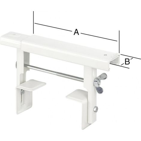 Console Corpo Scaldante Universale 260 Mm Bianco (1/2)