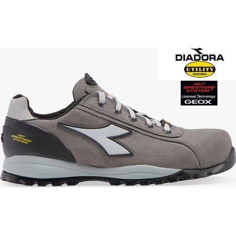 Scarpe antinfortunistiche Geox Diadora GLOVE NET LOW S3 ESD - 44 - Grigio (1/5)