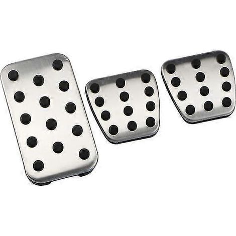 Cache-pédales d'accélérateur, de frein et d'essence en acier inoxydable pour Honda Civic, CR-V, Jade, Accord, Elysion et Odyssey - Accessoires - Pédales - Pédale de boîte manuelle (1/5)