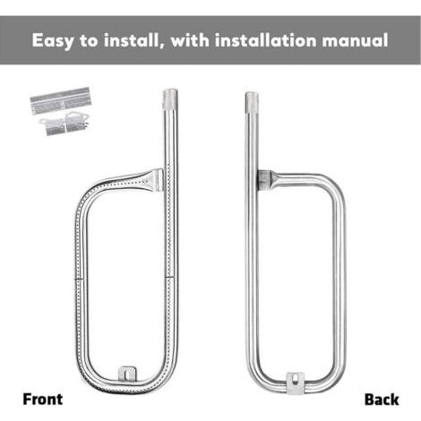 NALOOKAMIC 60041 69956 Brûleur accessoires pour Weber Q200 Q220 Q2000 Q2200， 396000, 396001, 396002, 566002, 53060001, 54060001