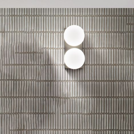Plafoniera Moderna Dot Metallo Grigio Titanio Led 16W Ip40 (1/2)