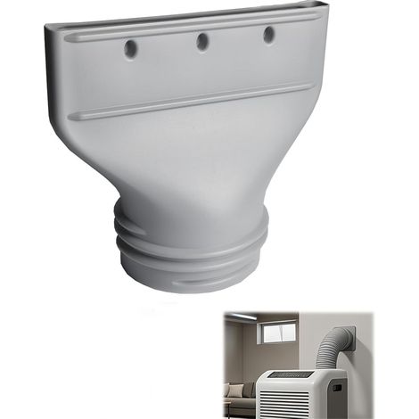 Adapterplatte für Tuyau Climatiseur Mobile, Kompatible mobile Klimatisierung, für Fenster und Türen, Kit de Ventilation (1/5)