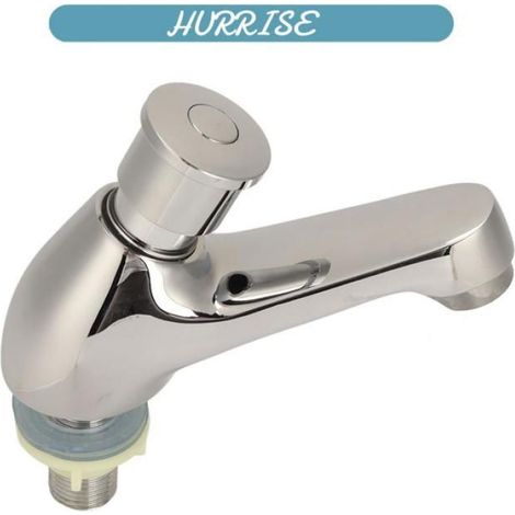 Sonew Robinet à accéléré Robinets De Bassin à écoullement Temporaire En Argent Pour Robinet Unique D'eau quincaillerie robinetterie (1/5)