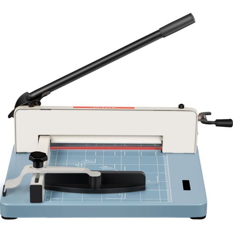 Mophorn 17-Zoll-Industrie-Papierschneider, A4 Hochleistungs-Guillotine, schneidet 500 Blatt mit klaren Schneideführungsrastern, perfekt für Büros, Schulen, Unternehmen und Druckereien