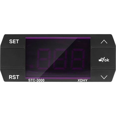 -3000 110V-220V 30A Thermostat de ContrôLeur TempéRature NuméRique avec Outil ContrôLe Capteur (1/4)
