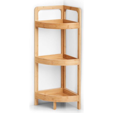 Eckschrank für das Badezimmer, 29 x 29 x 85 cm