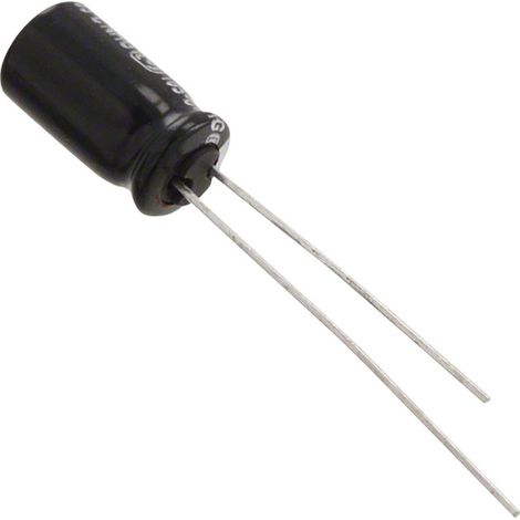 Panasonic  Elektrolyt-Kondensator radial bedrahtet  2.5 mm 10 µF 100 V 20 % (Ø) 6.3 mm 1 St.