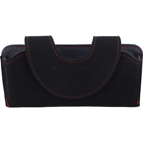 PU Leather Sun Visor Storage Clip, Multifunctional Holder for Glasses and Cards, Reinforced Universal Non-Slip Clip for Cars, Trucks and SUVs (1/5)
