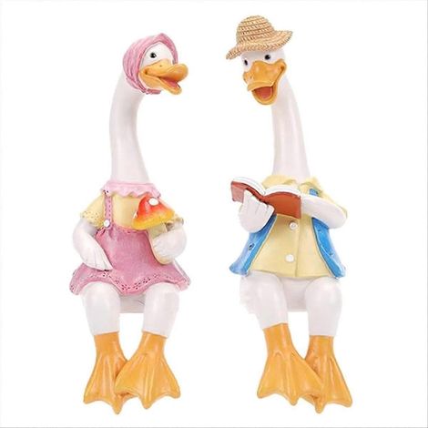 Sculpture de poulet, figurine pour amoureux des oies, cadeau, décoration pour la maison B (1/5)