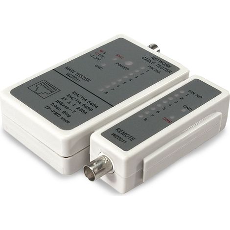 LOGILINK Netzwerk-Kabeltester WZ0011, RJ11/RJ12/RJ45/BNC (1/3)