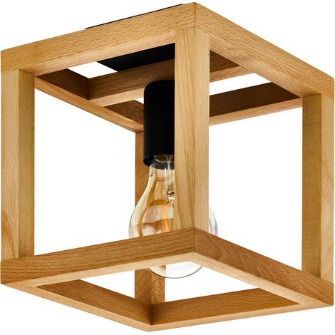 Plafonnier Blackcrown, lampe de plafond cube, luminaire déco design (1/5)