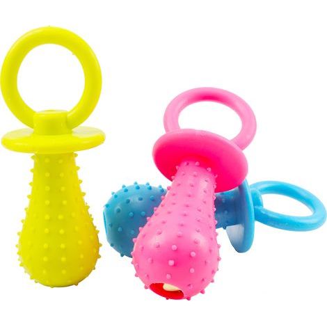 Stück wunderschöne quietschende Hunde-Milchflaschen aus Gummi.
