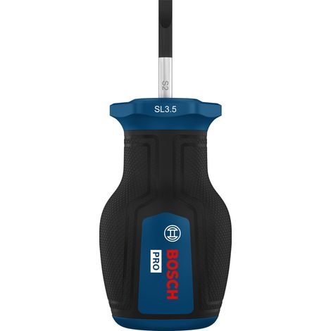 Bosch PRO Hand Tool - Screwdriver PRO Stubby Screwdriver SL 0.6 x 3.5 x 25 mm 1600A039TL (1/5)