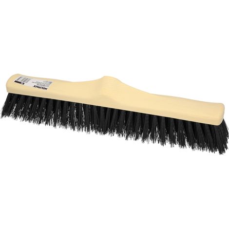 Spazzola spazzatrice industriale in fibra rigida in PVC. Supporto in polipropilene 50 cm. (Senza maniglia) (1/5)