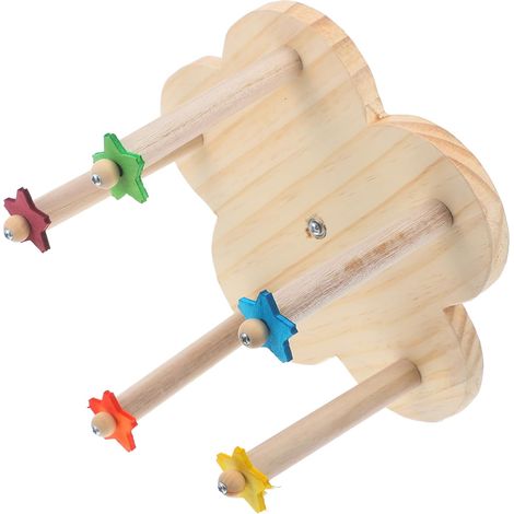 Rotating Bird Perch for Parrots and Small Birds, Multifunctional Play Stand, Diameter (1/5)