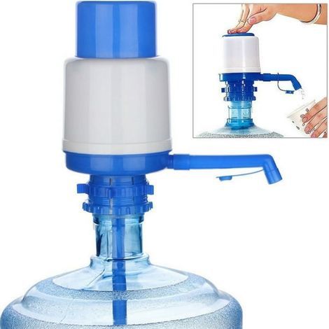 Pompe à eau en bouteille avec vanne d'arrêt, robinet d'eau potable manuel pour la cuisine (1/5)