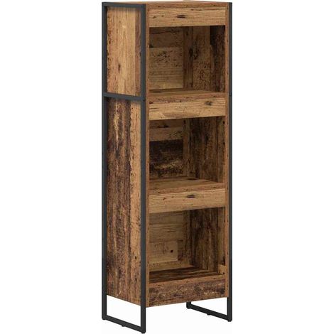 Maison Exclusive - Armadio per Libri Legno vecchio 40 x 30 x 121 cm