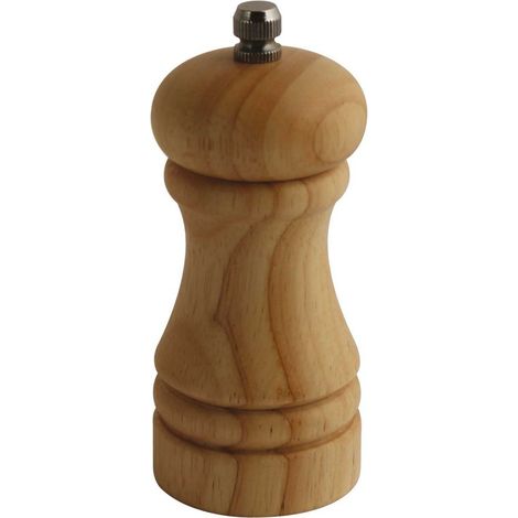 Salvinelli Macina Sale e Pepe Modello Legno D 5 Cm H 10 Cm