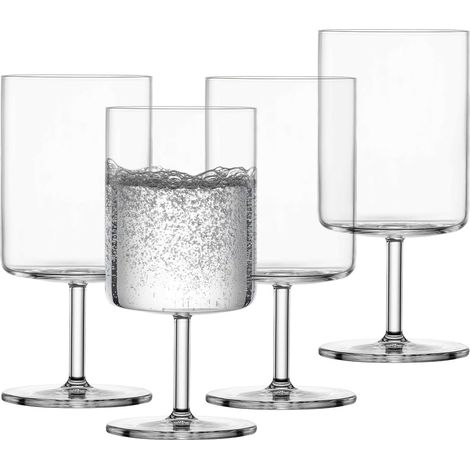 Verre à eau Modo (set de 4), verres polyvalents au design moderne, verres en cristal résistant au lave-vaisselle, fabriqués en Allemagne (art. n° 119902) (1/5)