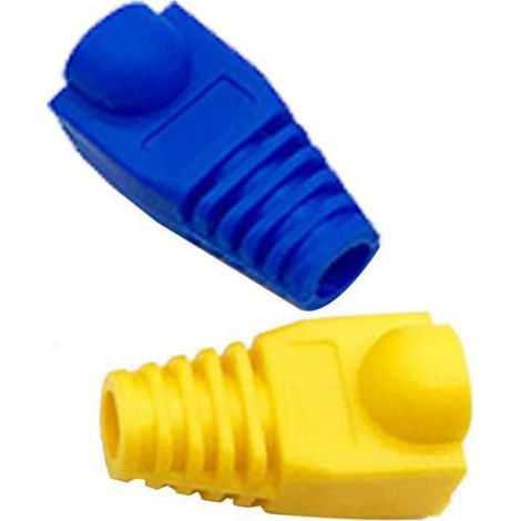 1000 PièCes RJ45 Connecteur Fiche Manchon de Protection Capuchon pour CAT5E/6 Câble USB Connecteurs Ordinateur Portable Pc Case (1/5)