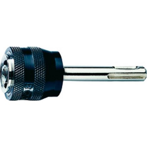 Adaptador, Negro y metálico : SDS-plus