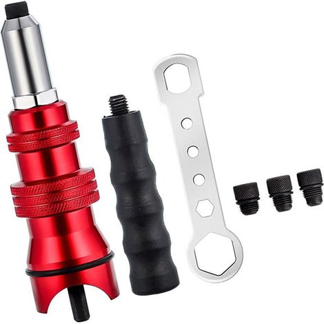 Adaptateur de rivet en aluminium pour outil électrique, entretien facile, fixation robuste (1/5)