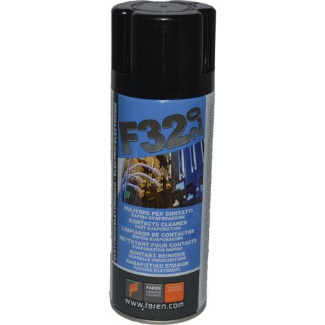 Spray pulitore contatti Faren F32 – Detergente per circuiti elettronici 400ml (1/4)