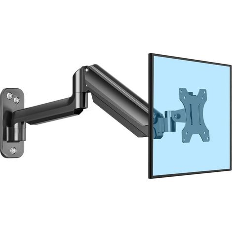 Wandhalterung für 13- und 32-Zoll-Ultra-Breitbildbildschirme, voll bewegliche PC-Monitor-Wandhalterung, Monitor-Wandhalterung, 75/100-mm-Halterung, Tragkraft 2,9 kg (1/5)