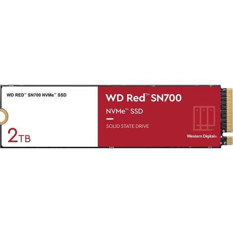 SSD NVMe M.2 2280 WD Red SN700 de 2 TB (3400/2900 MB/s) WDS200T1R0C (1/5)