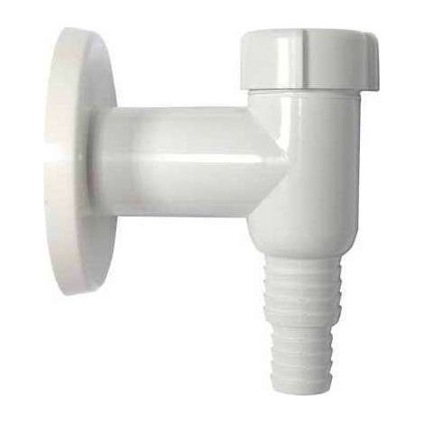 SIFONE PP LAVATRICE ESTERNO - PP BIANCO CON VALVOLA MM 32