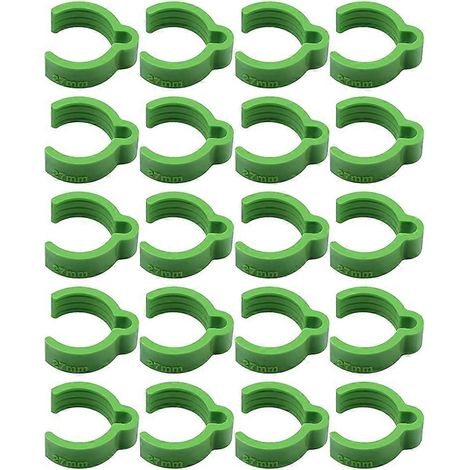 Lot de 20 clips de fixation pour tuyaux d'aspirateur Festool D27, organisateur de tuyaux pour ponceuse et extracteur de poussière Festool (1/5)